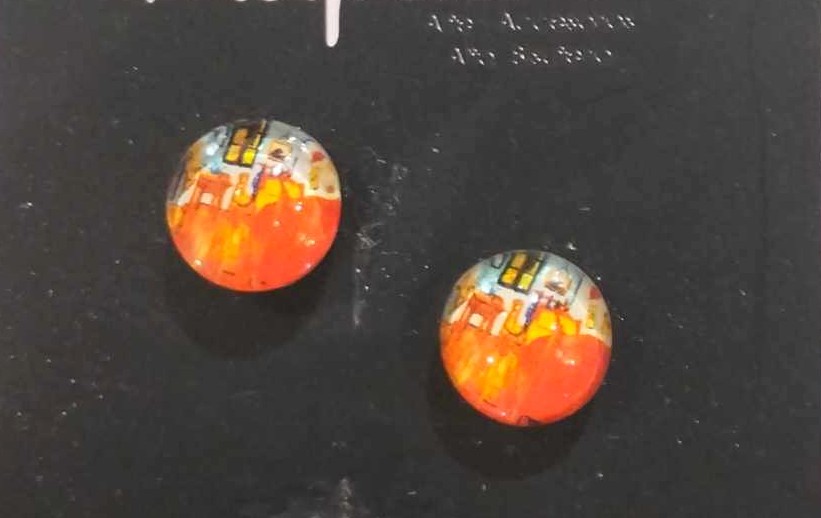 PENDIENTES BOTÓN MINI 
