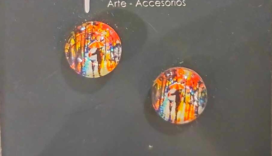 PENDIENTES BOTÓN MINI 