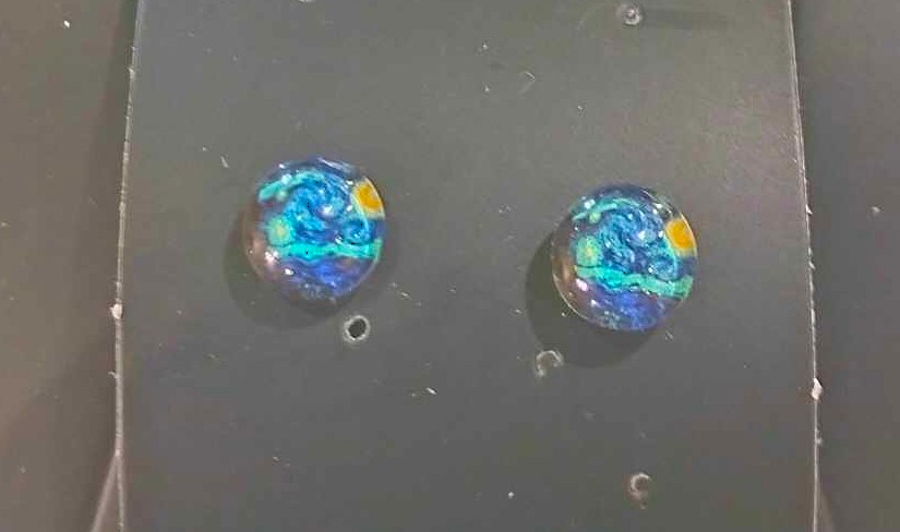 PENDIENTES BOTÓN MINI 