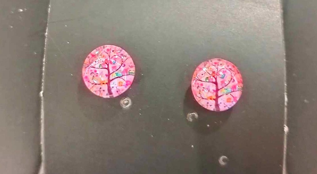 PENDIENTES BOTÓN MINI 